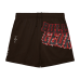 Travis Scott x M&N Georgia Bulldogs Basketball Shorts Brown